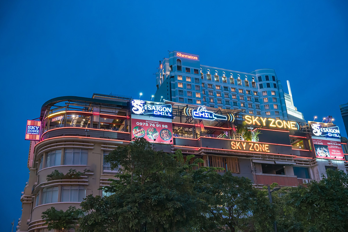 Nhà hàng Sky Zone Beer Garden Nguyễn Huệ