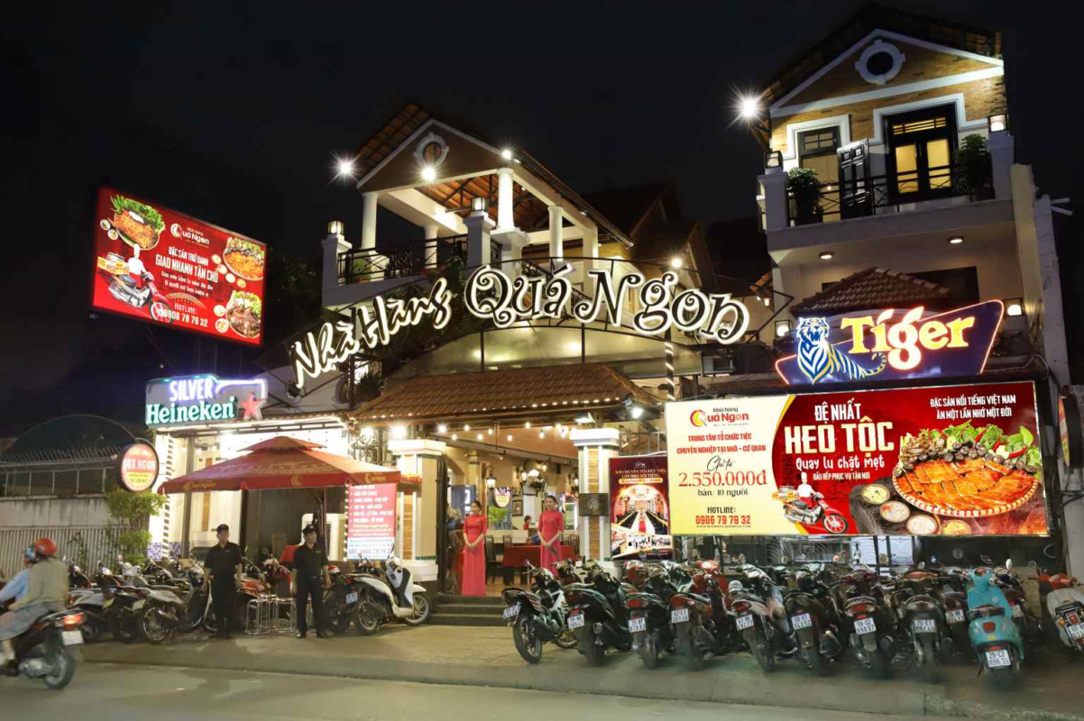 Review nhà hàng Quá Ngon - đường Lê Văn Sỹ quận Tân Bình